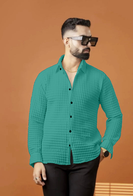 The Classic Full-Sleeve Shirt for Men - ZEVBISA