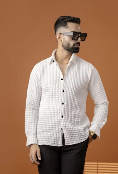 The Iconic Men’s Full Sleeve Shirt - ZEVBISA