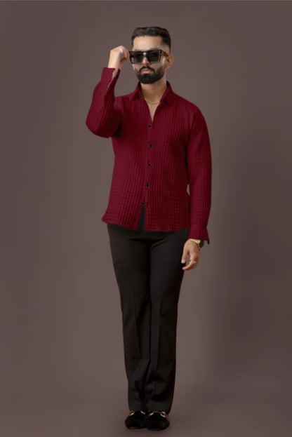 The Timeless Men’s Long Sleeve Shirt - ZEVBISA