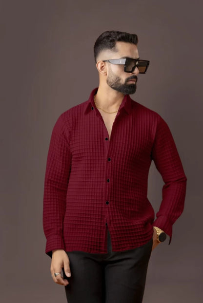 The Timeless Men’s Long Sleeve Shirt - ZEVBISA