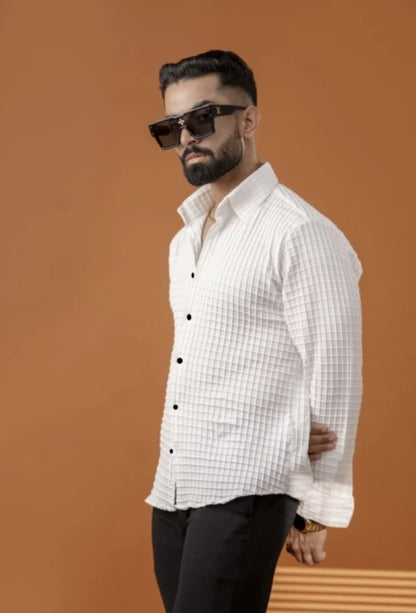 The Iconic Men’s Full Sleeve Shirt - ZEVBISA